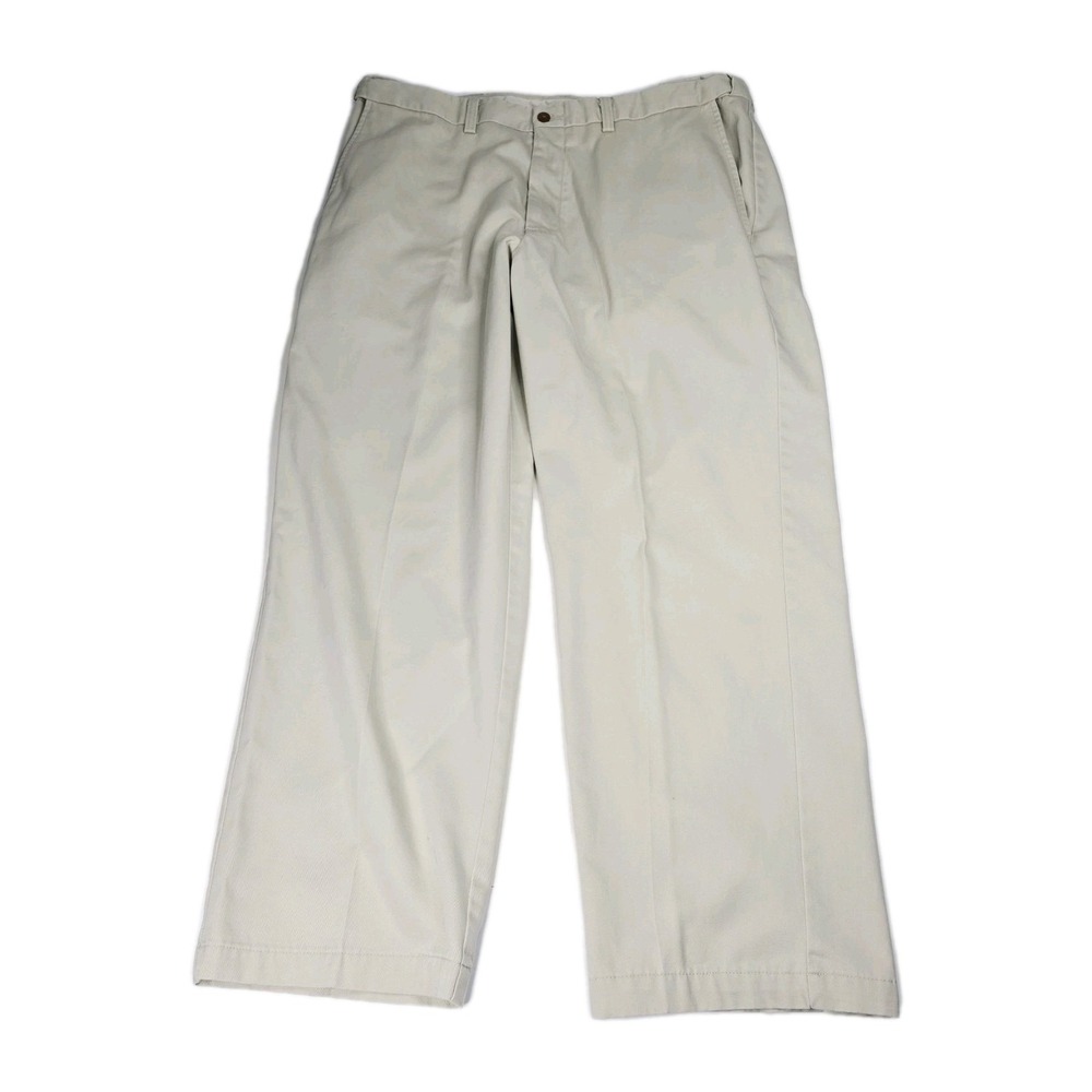 FARAH Straight Leg Chino Pants Men's Size 38x29 Flat Front‎ Casual Cotton